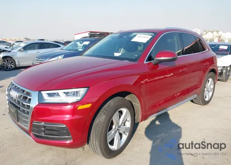 2018 Audi Q5 2.0T Premium/2.0T Tech Premium z USA, uszkodzony, nr VIN WA1BNAFYXJ2206570